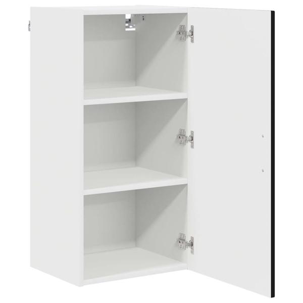 Küchenhängeschrank Schwarz 40 x 31 x 80 cm Holzwerkstoff
