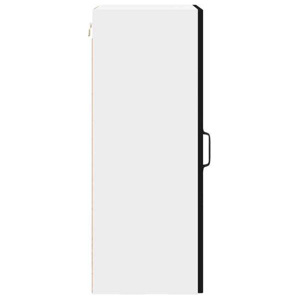 Küchenhängeschrank Schwarz 40 x 31 x 80 cm Holzwerkstoff