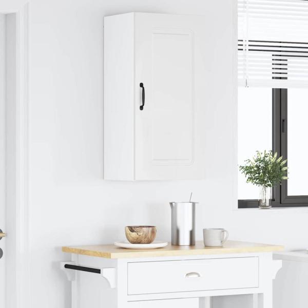 Küchenhängeschrank Hochglanz Weiß 40 x 31 x 80 cm Holzwerkstoff
