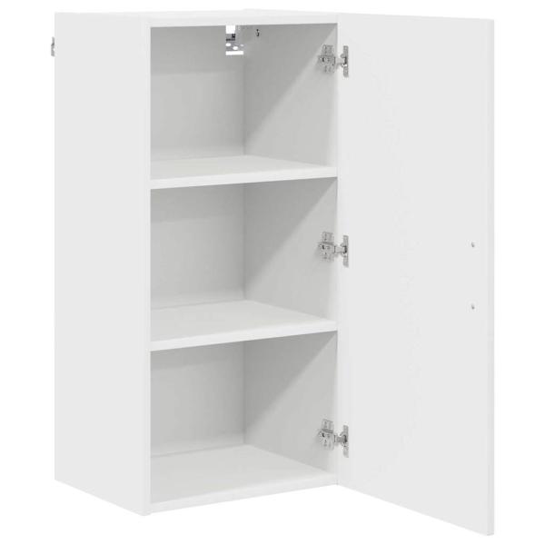 Küchenhängeschrank Hochglanz Weiß 40 x 31 x 80 cm Holzwerkstoff