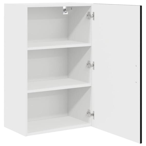 Küchenhängeschrank Schwarz 50 x 31 x 80 cm Holzwerkstoff