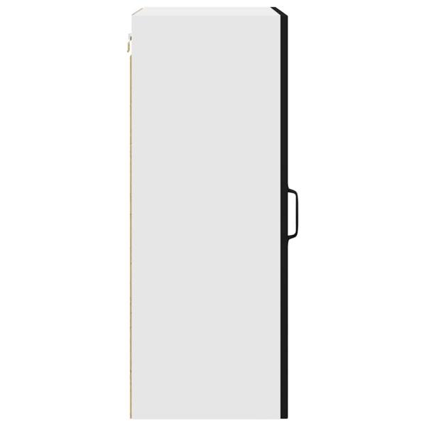 Küchenhängeschrank Schwarz 50 x 31 x 80 cm Holzwerkstoff