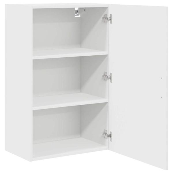 Küchenhängeschrank Hochglanz Weiß 50 x 31 x 80 cm Holzwerkstoff