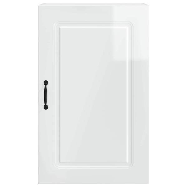 Küchenhängeschrank Hochglanz Weiß 50 x 31 x 80 cm Holzwerkstoff
