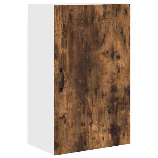 Küchenhängeschrank mit Regal Geräucherte Eiche 50 x 31 x 80 cm