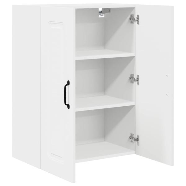 Küchenhängeschrank mit Regal Weiß 60 x 31 x 80 cm Holzwerkstoff