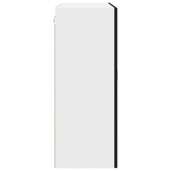 Küchenhängeschrank Schwarz 80 x 31 x 80 cm Holzwerkstoff