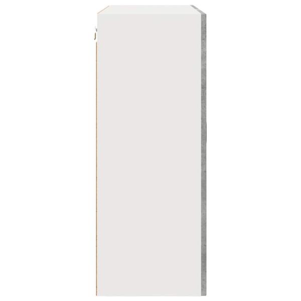 Küchenhängeschrank Beton Grau 80 x 31 x 80 cm Holzwerkstoff