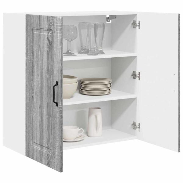 Küchenhängeschrank Graues Sonoma 80 x 31 x 80 cm Holzwerkstoff