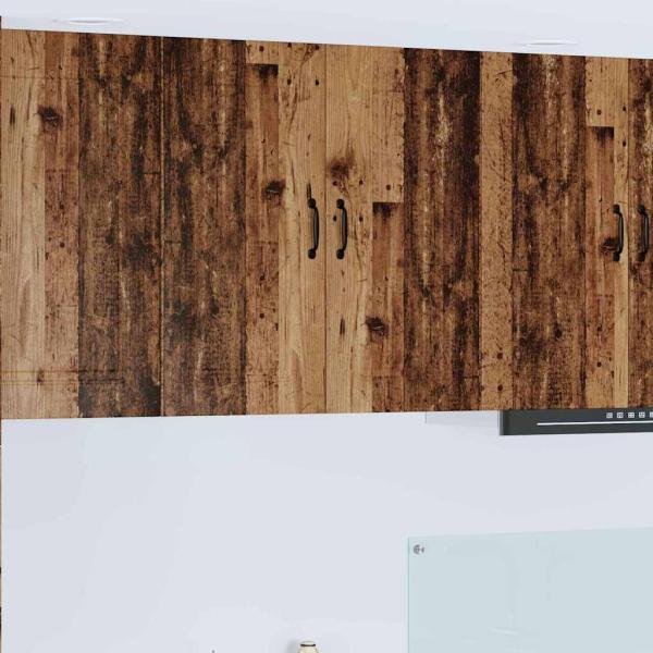 ARDEBO.de - Küchenhängeschrank Altholz 80 x 31 x 80 cm Holzwerkstoff