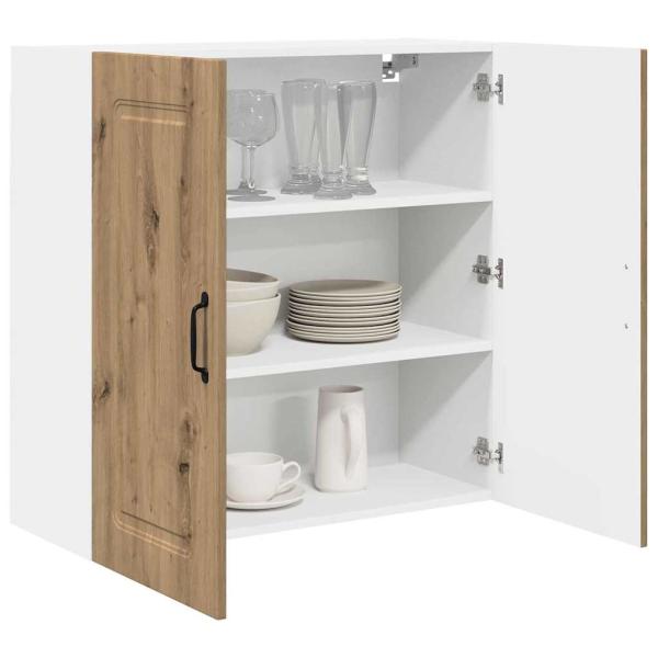 Küchenhängeschrank Artisan-Eiche 80 x 31 x 80 cm Holzwerkstoff