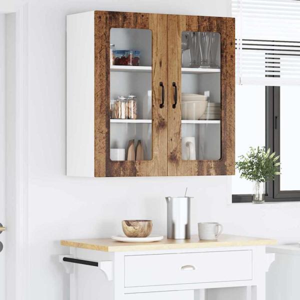 Küchenhängeschrank Altholz 80 x 31 x 80 cm Holzwerkstoff