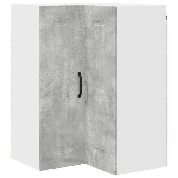 Küchenhängeschrank Beton Grau 57 x 57 x 80 cm Holzwerkstoff