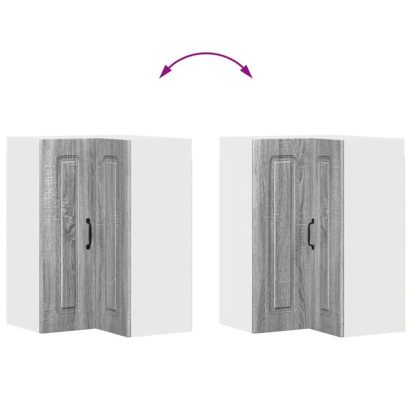 Küchenhängeschrank Graues Sonoma 57 x 57 x 80 cm Holzwerkstoff