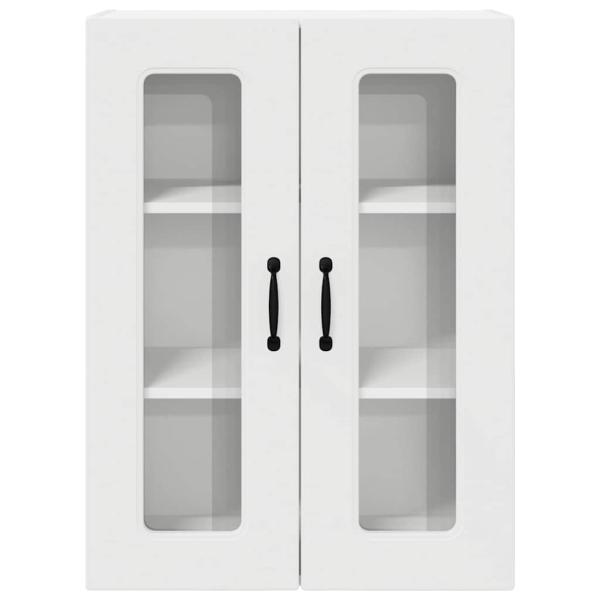 Küchenhängeschrank mit Regal Weiß 60 x 31 x 80 cm Holzwerkstoff