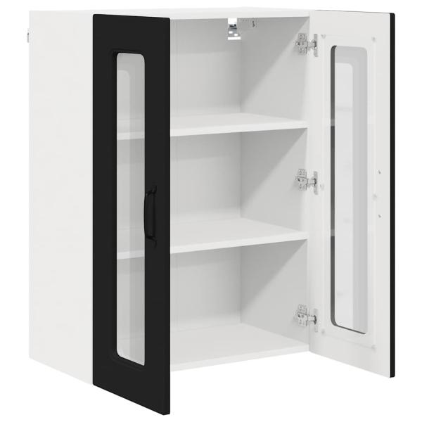 Küchenhängeschrank Schwarz 60 x 31 x 80 cm Holzwerkstoff