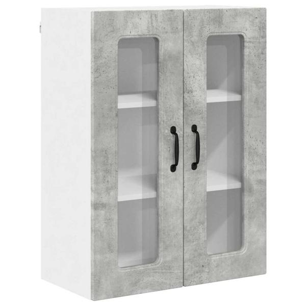 Küchenhängeschrank Beton Grau 60 x 31 x 80 cm Holzwerkstoff