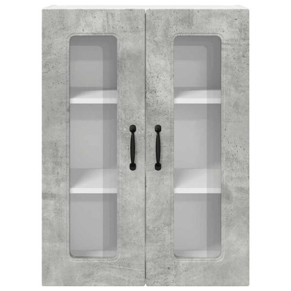 Küchenhängeschrank Beton Grau 60 x 31 x 80 cm Holzwerkstoff