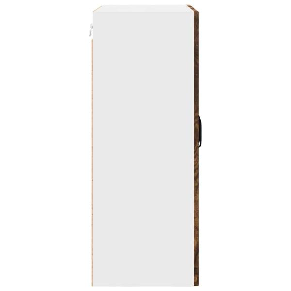 Küchenhängeschrank mit Regal Geräucherte Eiche 60 x 31 x 80 cm