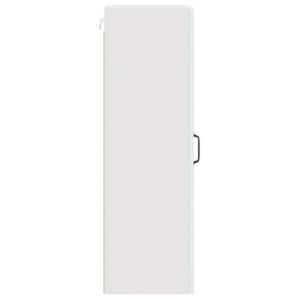 Küchenhängeschrank mit Tür Weiß 40 x 31 x 100 cm Holzwerkstoff