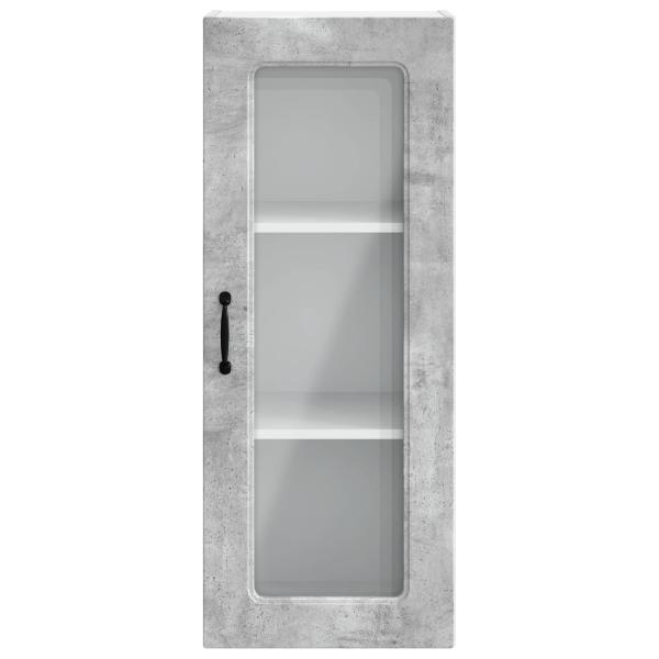 Küchenhängeschrank Beton Grau 40 x 31 x 100 cm Holzwerkstoff