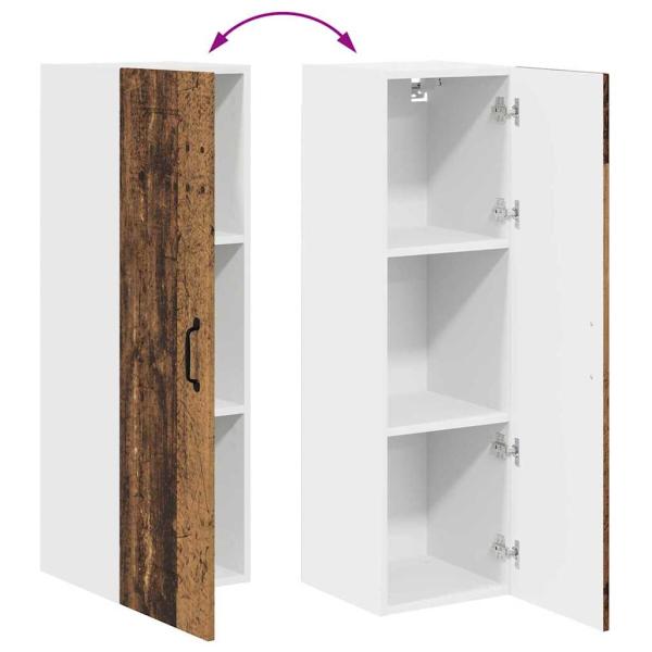 Küchenhängeschrank Altholz 30 x 31 x 100 cm Holzwerkstoff