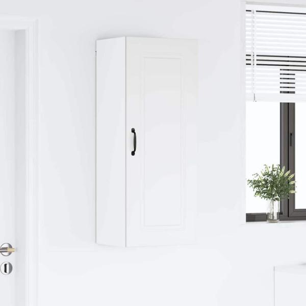 Küchenhängeschrank mit Tür Weiß 40 x 31 x 100 cm Holzwerkstoff