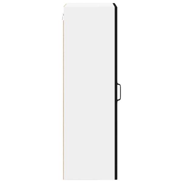 Küchenhängeschrank Schwarz 40 x 31 x 100 cm Holzwerkstoff