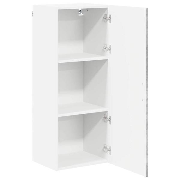 Küchenhängeschrank Beton Grau 40 x 31 x 100 cm Holzwerkstoff