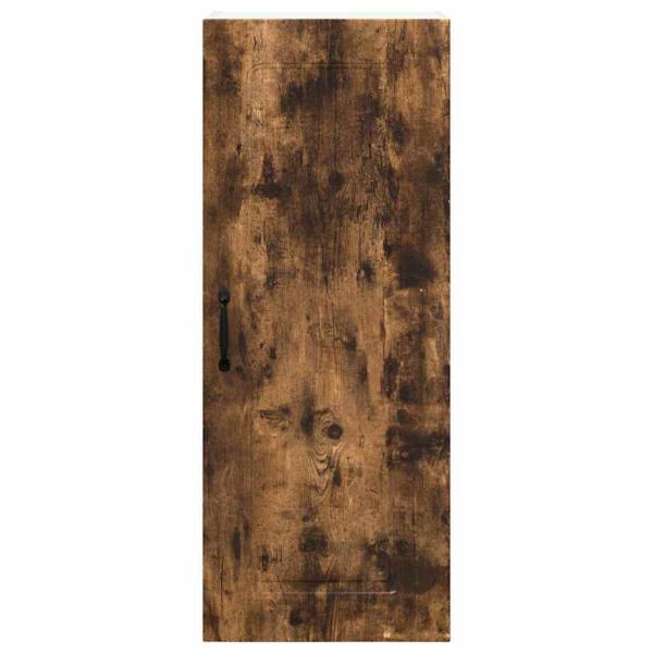 Küchenhängeschrank mit Regal Geräucherte Eiche 40 x 31 x 100 cm