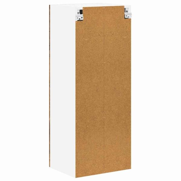 Küchenhängeschrank mit Regal Geräucherte Eiche 40 x 31 x 100 cm