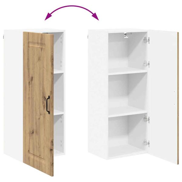 Küchenhängeschrank Artisan-Eiche 40 x 31 x 100 cm Holzwerkstoff
