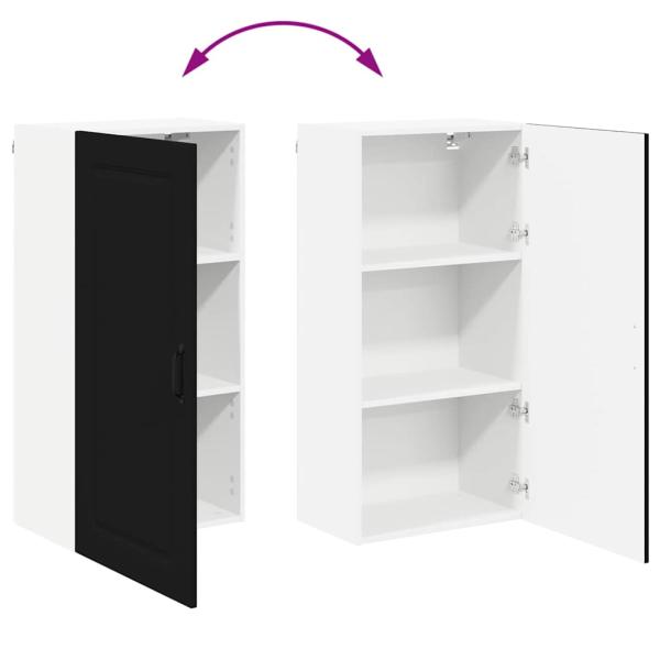 Küchenhängeschrank Schwarz 50 x 31 x 100 cm Holzwerkstoff