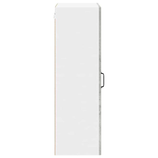 Küchenhängeschrank Beton Grau 50 x 31 x 100 cm Holzwerkstoff