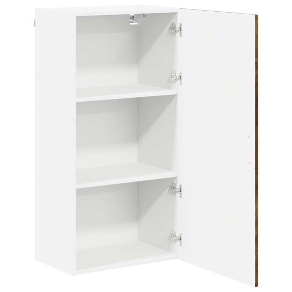 Küchenhängeschrank mit Regal Geräucherte Eiche 50 x 31 x 100 cm