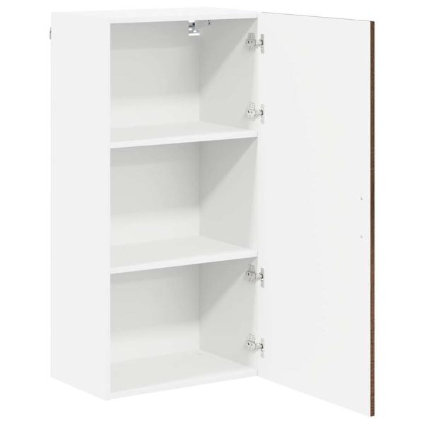 Küchenhängeschrank mit Tür Braun Eichen-Optik 50 x 31 x 100 cm