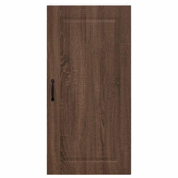 Küchenhängeschrank mit Tür Braun Eichen-Optik 50 x 31 x 100 cm