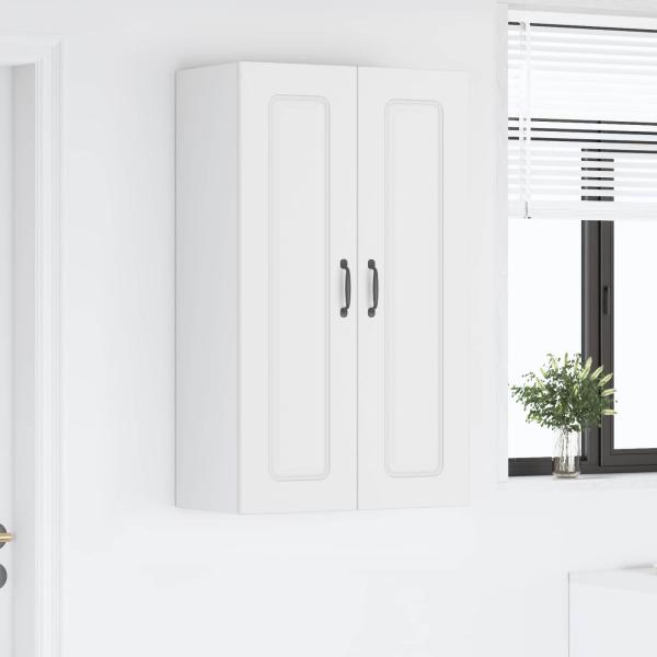 Küchenhängeschrank mit Tür Weiß 60 x 31 x 100 cm Holzwerkstoff