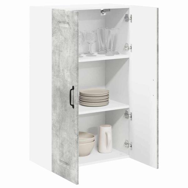 Küchenhängeschrank Beton Grau 60 x 31 x 100 cm Holzwerkstoff