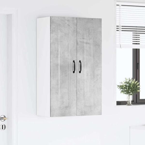 Küchenhängeschrank Beton Grau 60 x 31 x 100 cm Holzwerkstoff