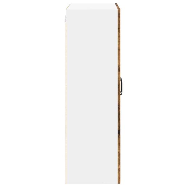 Küchenhängeschrank mit Regal Geräucherte Eiche 60 x 31 x 100 cm