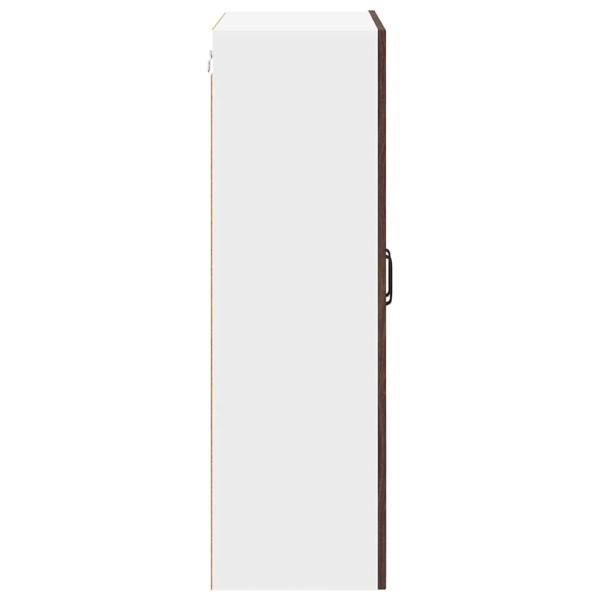 Küchenhängeschrank mit Tür Braun Eichen-Optik 60 x 31 x 100 cm