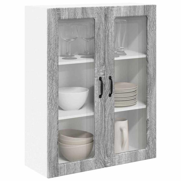 Küchenhängeschrank Graues Sonoma 80 x 31 x 100 cm Holzwerkstoff