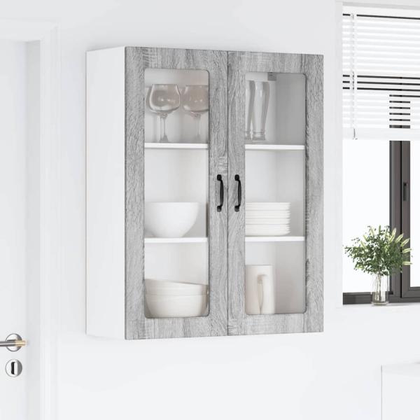 Küchenhängeschrank Graues Sonoma 80 x 31 x 100 cm Holzwerkstoff