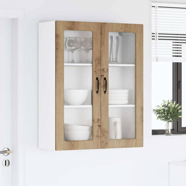 Küchenhängeschrank Artisan-Eiche 80 x 31 x 100 cm Holzwerkstoff