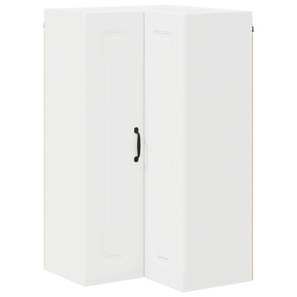 Küchenhängeschrank mit Tür Weiß 57 x 57 x 100 cm Holzwerkstoff