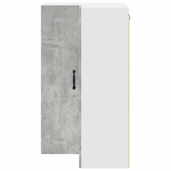 Küchenhängeschrank Beton Grau 57 x 57 x 100 cm Holzwerkstoff