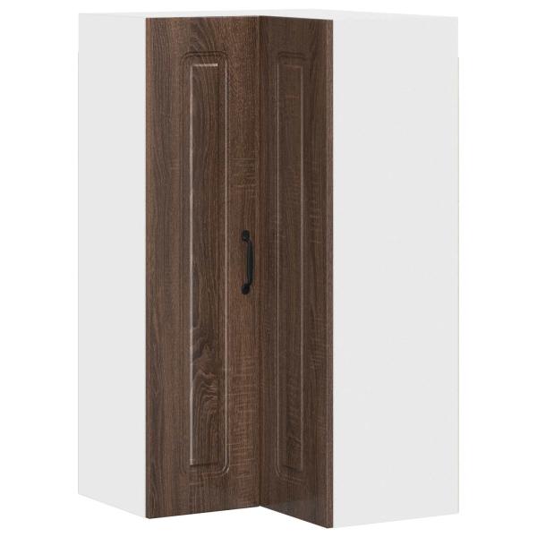 Küchenhängeschrank mit Tür Braun Eichen-Optik 57 x 57 x 100 cm