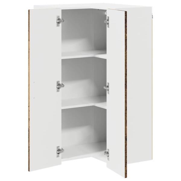 Küchenhängeschrank Altholz 57 x 57 x 100 cm Holzwerkstoff
