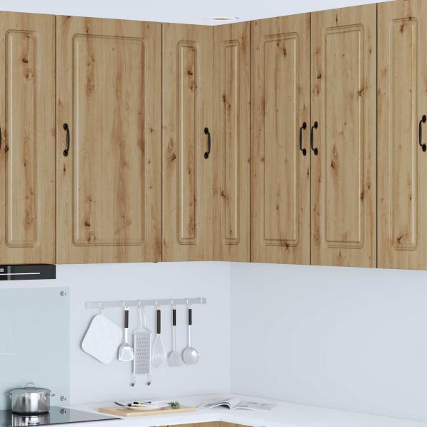 ARDEBO.de - Küchenhängeschrank Artisan-Eiche 57 x 57 x 100 cm Holzwerkstoff